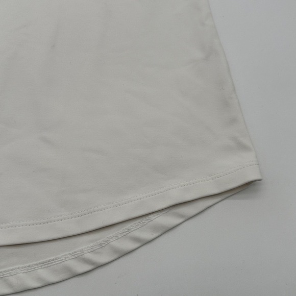 Tommy Bahama IslandZone White Golf Polo Shirt Women's L Quarter Zip Short Sleeve - Picture 2 of 9